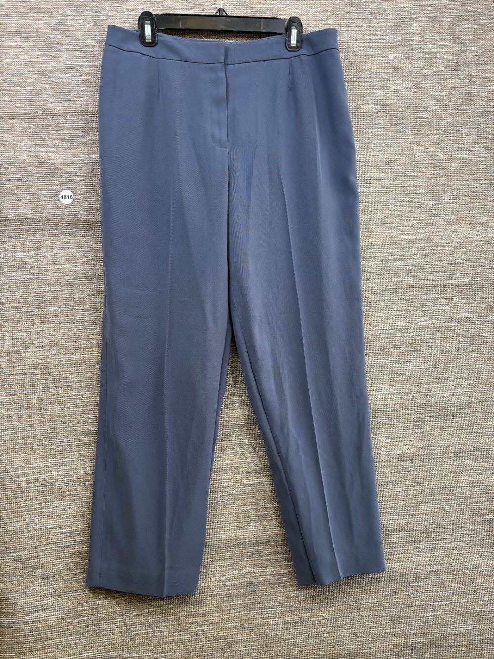 Kasper Dress Pants Career Office Womens Size 12 Blue Gray High-Rise